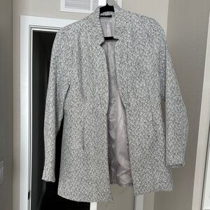 Vici Monochrome Knit Tweed Jacket